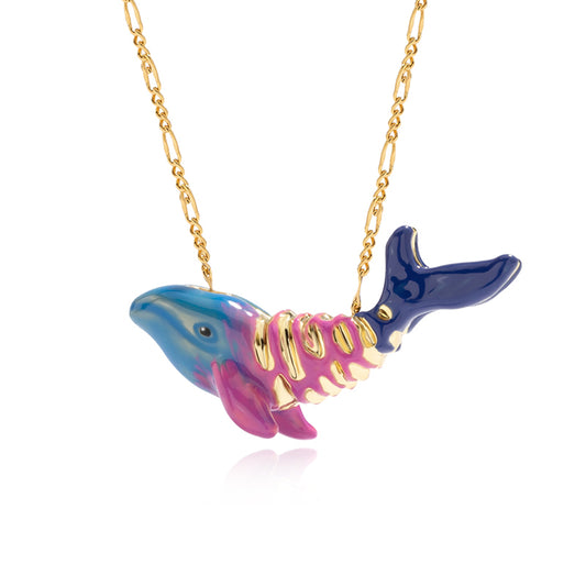 Dreamy Whale Necklace